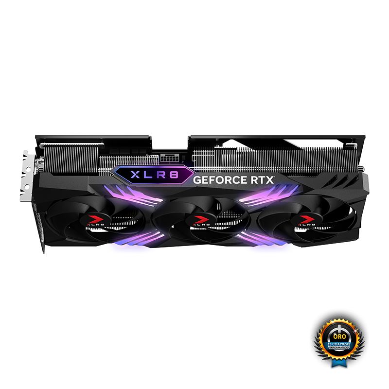PNY GeForce RTX™ 4070 12GB XLR8 Gaming VERTO™ EPIC-X RGB Triple Fan DLSS 3