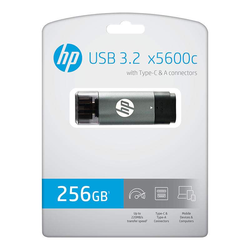 HP x5600c 3.2 Gen 1 Type-C Dual Flash Drive