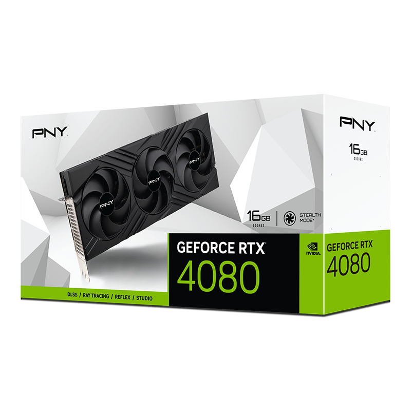 Placa de Vídeo PNY Nvidia RTX 4080 16 GB GDDR6X 256Bits Triple Fan