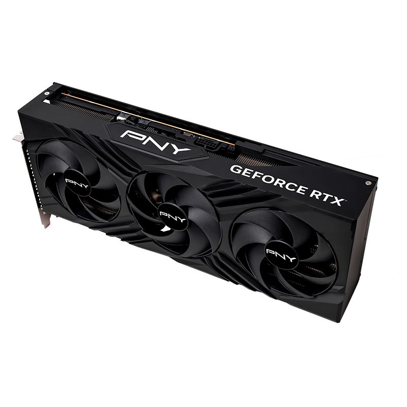 Pny RTX 4080 Epic-X RGB Triple Fan 16GB GDDR6X Graphic Card Silver