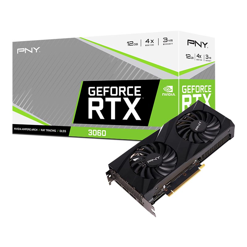 GeForce RTX 3060 12GB VERTO™ Dual Fan | GPU | pny.com