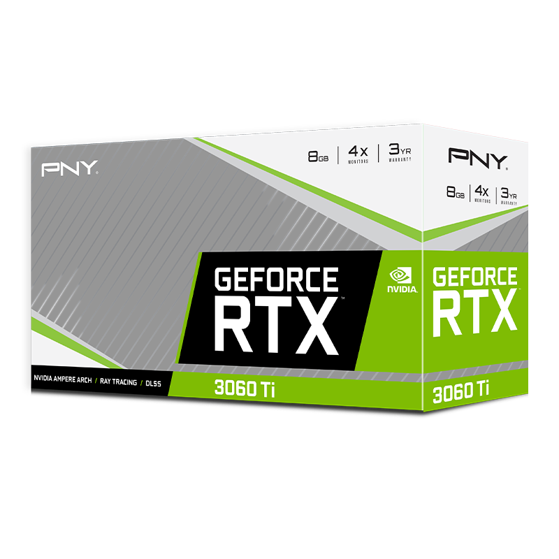 PNY GeForce RTX 3060 Ti 8GB UPRISING Dual Fan
